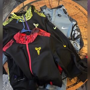 Nike Kobe Black and Gray Sports Jacket